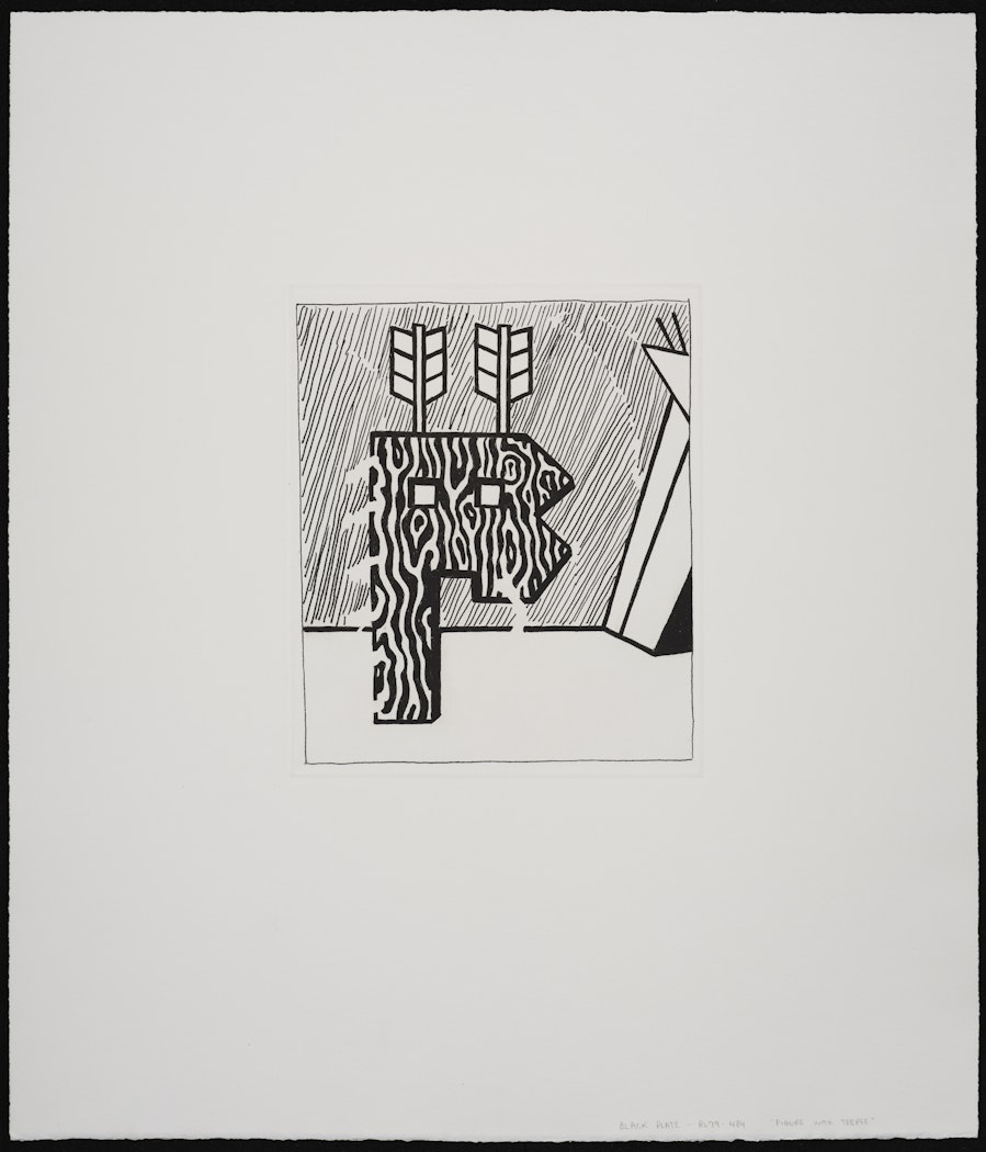 Figure with Teepee