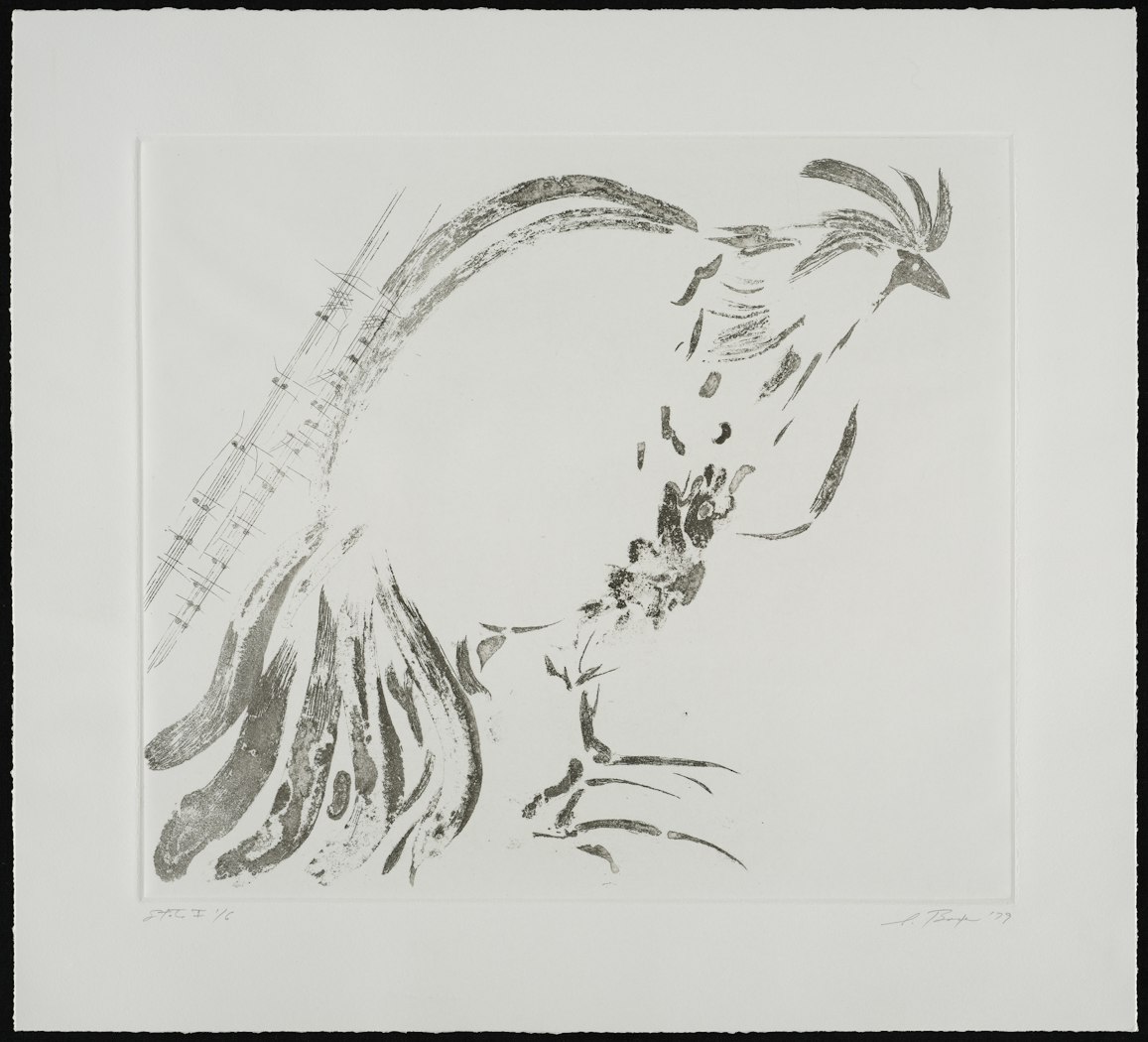 Carnival of Animals: Cockatoo in the Depths of the Woods, State I