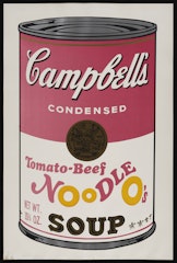 untitled [Tomato Beef Noodle-Os] from Campbell's Soup II