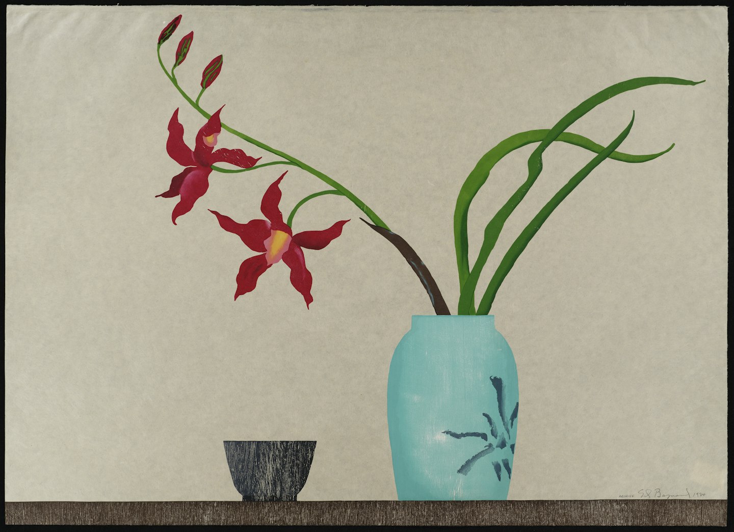 A Still Life with Orchid