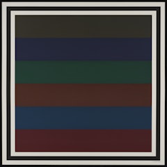 Horizontal Bands, Colors Superimposed