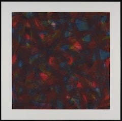 Straight Brushstrokes in Five Colors in All Directions