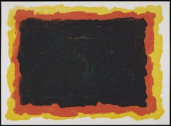 Irregular Red, Yellow and Blue Rectangles Superimposed