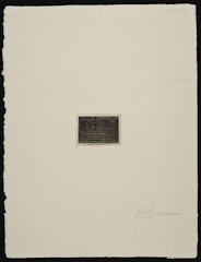 Flag from the portfolio 1st Etchings, 2nd State