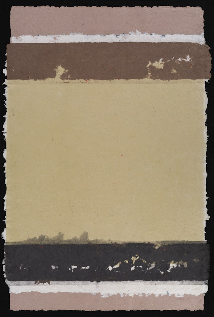 Horizontal Stripes Series (II-3) from Handmade Papers