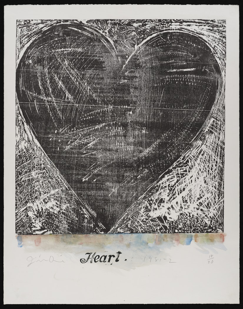 The Jerusalem Woodcut Heart