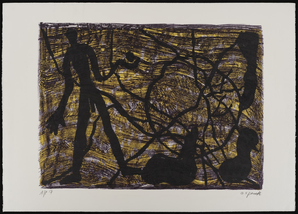 View of the Rocks from Expedition to the Holy Land portfolio