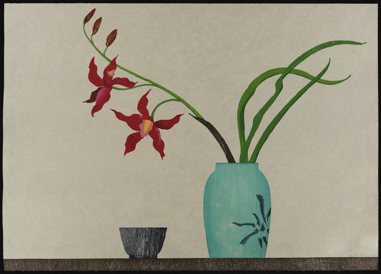 A Still Life with Orchid