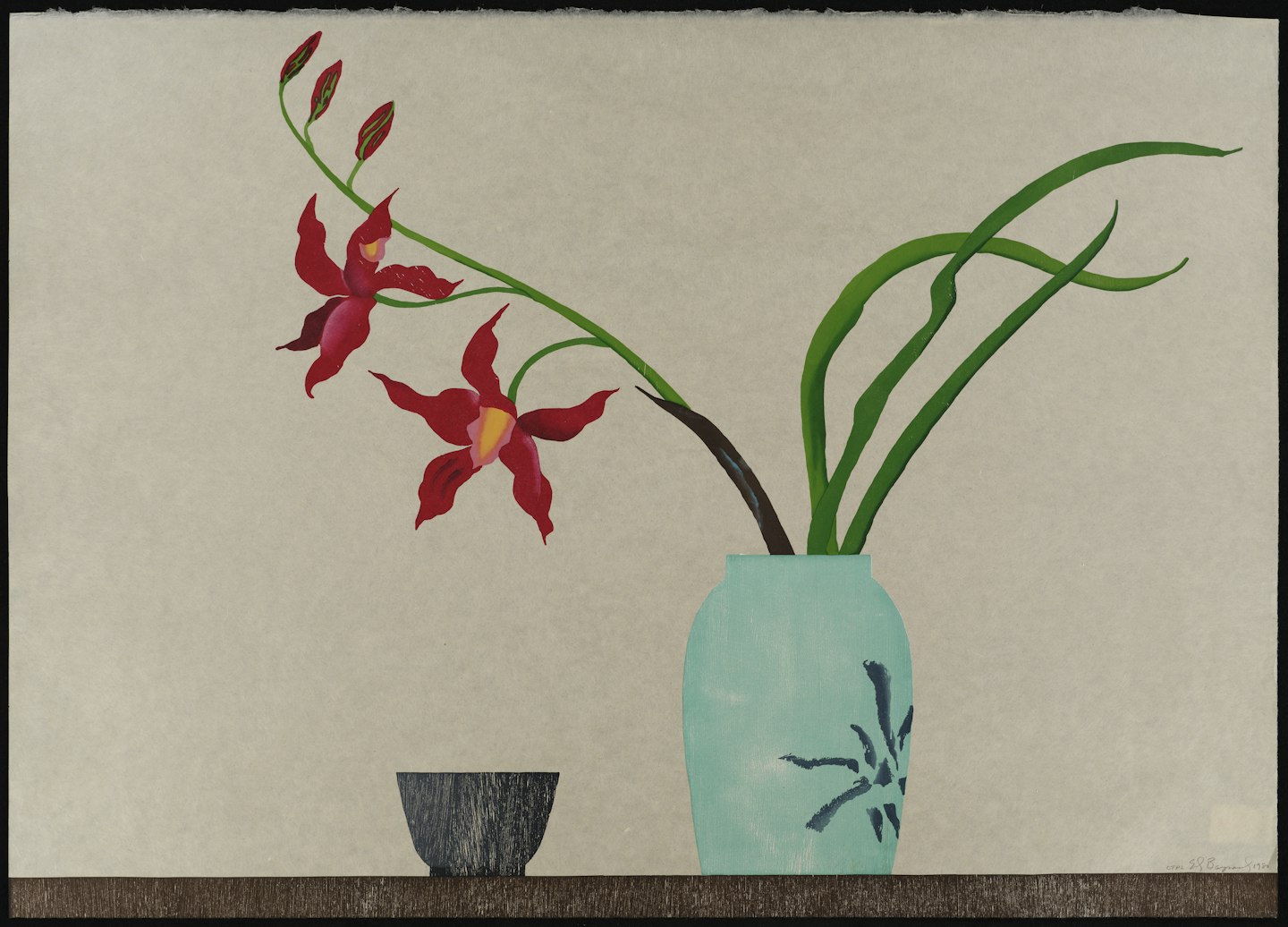 A Still Life with Orchid