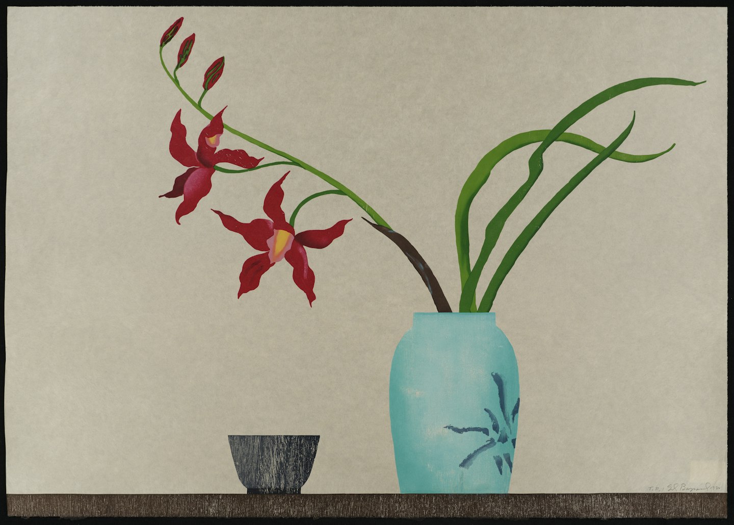 A Still Life with Orchid