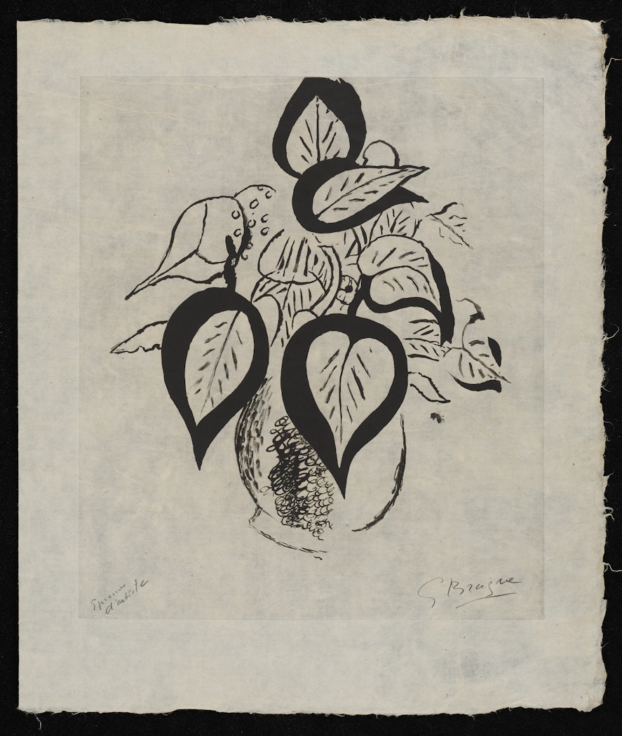 Feuillage noir (Black Leaves)