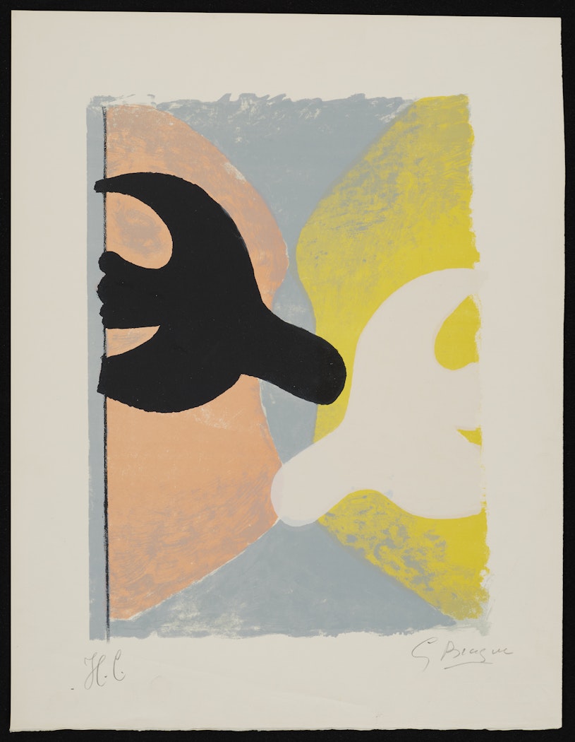 Résurrection de l'oiseau (Resurrection of the Bird)cover plate; manuscript by Frank Elgar