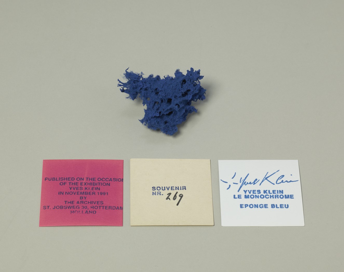 Eponge Bleu (Blue Sponge)
