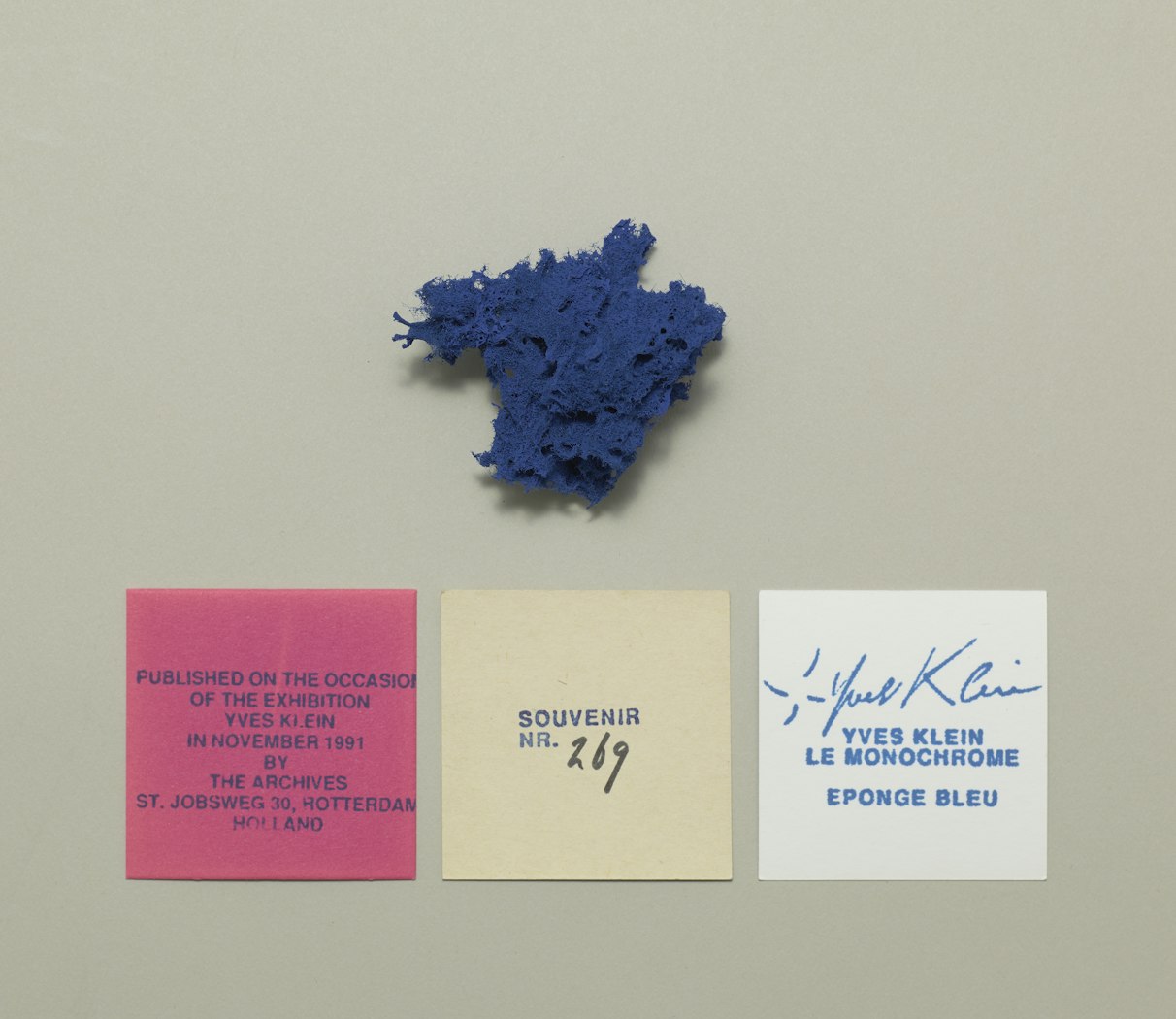 Eponge Bleu (Blue Sponge)