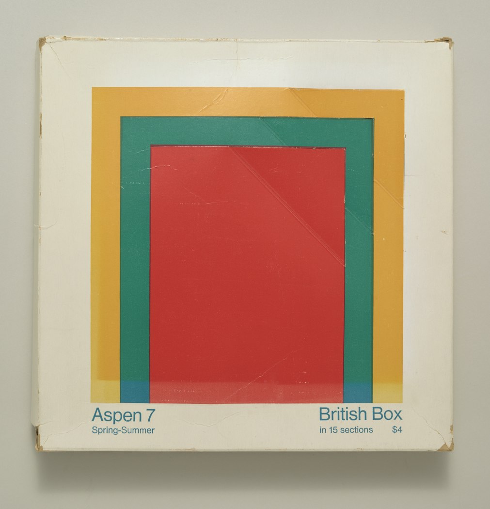 Aspen, the magazine in a box, Vol. 1 No. 7, British Box