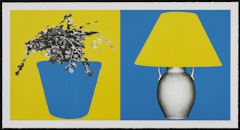 Plant and Lamp (B+Y; Y+B)
