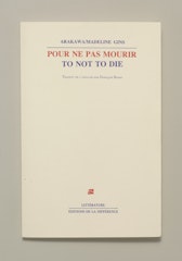 Pour ne pas mourir = to not to die i. e. to not die