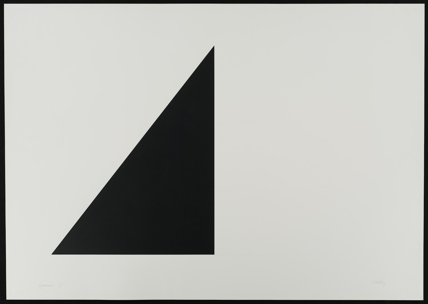 Black and White Pyramid