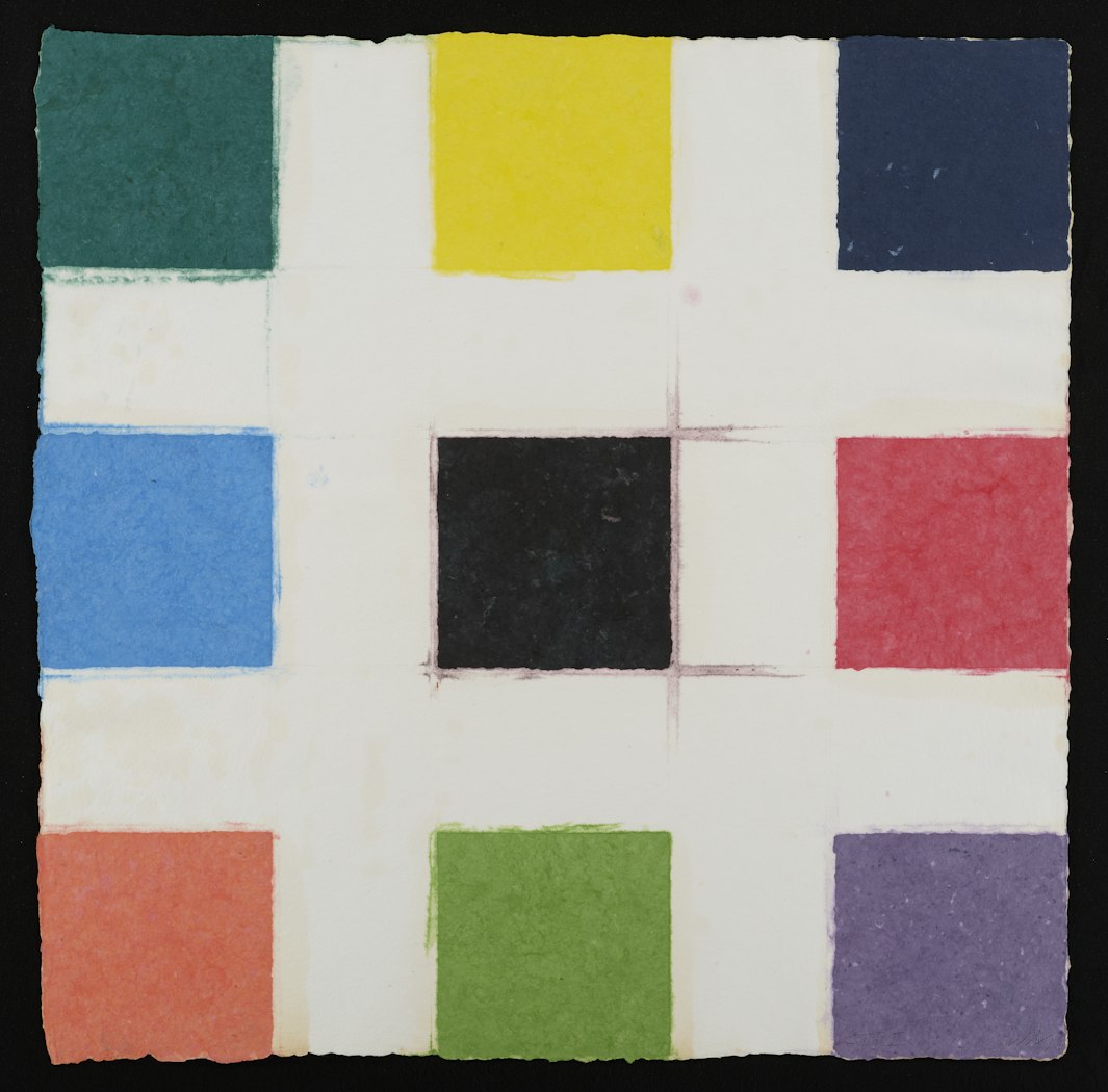 Trial Proof for Nine Colors (Color Paper Image XXIII)