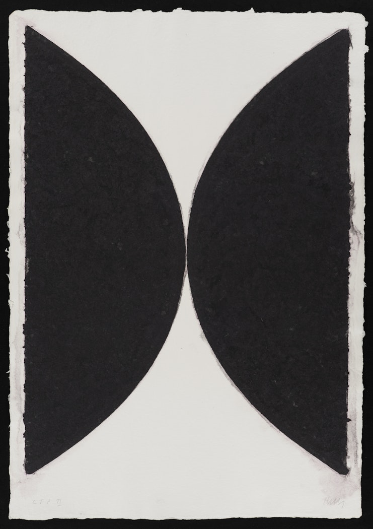 Trial Proof for Colored Paper Image II (Dark Green Curves)