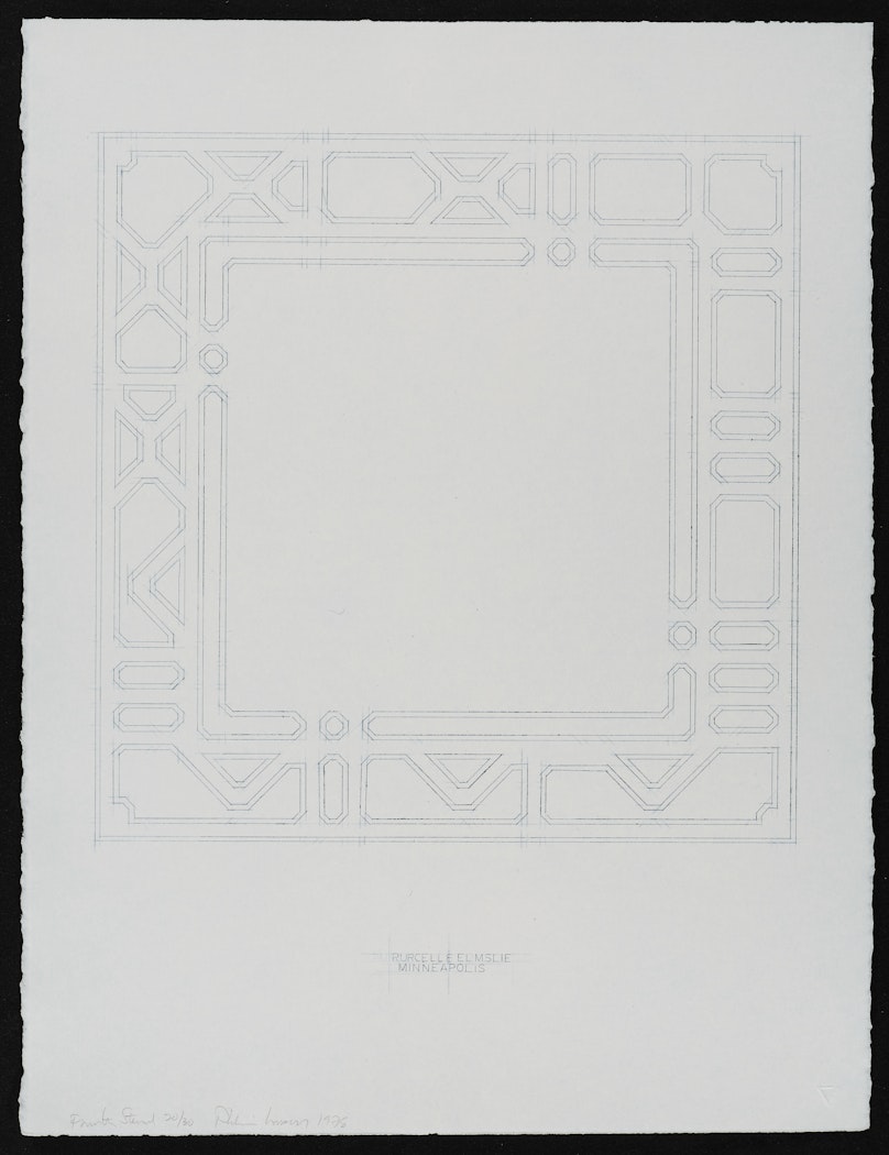 Fourth Stencil of "The Four Stencils"