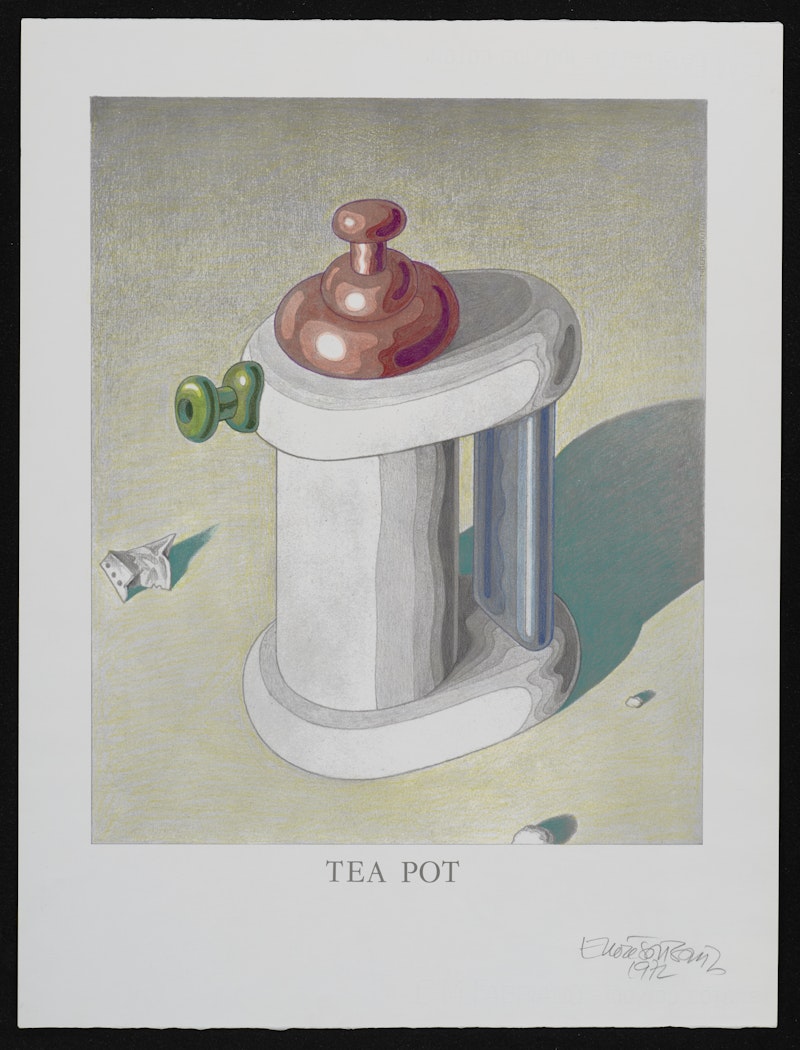 Tea with Red Lid