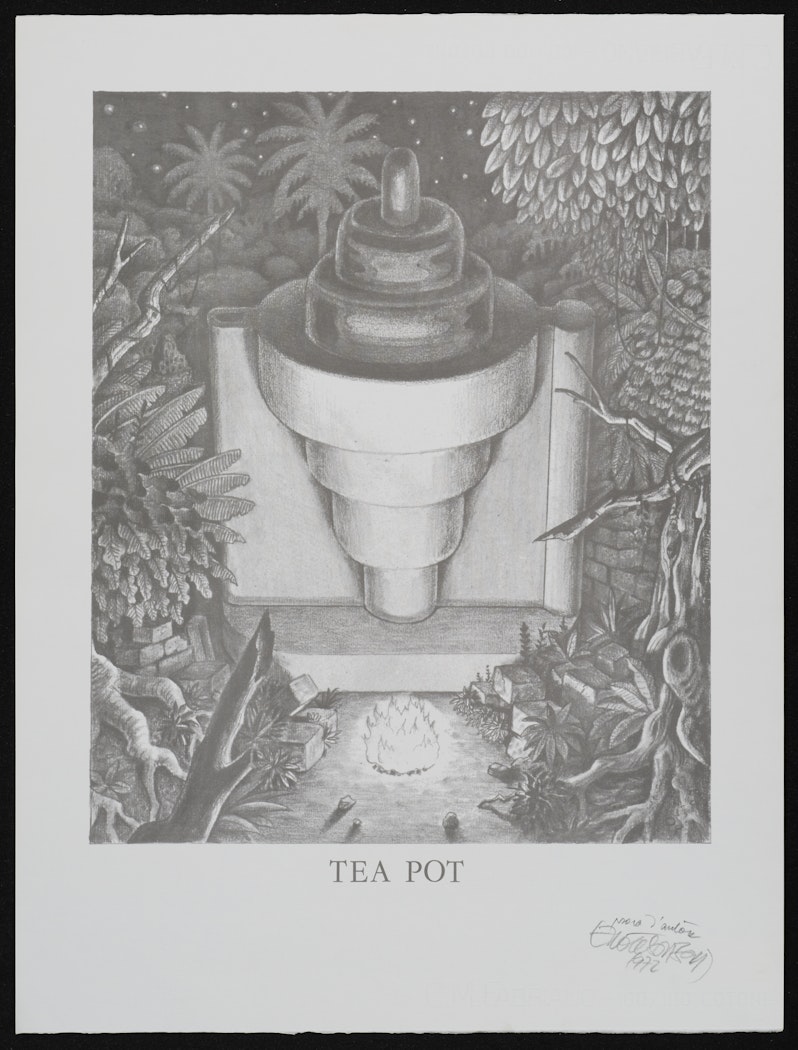 Tea Pot from the Giant Ceramics Series