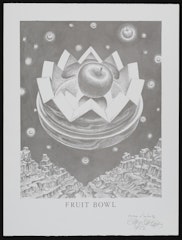 Fruit Bowl with Apple from the Giant Ceramics Series