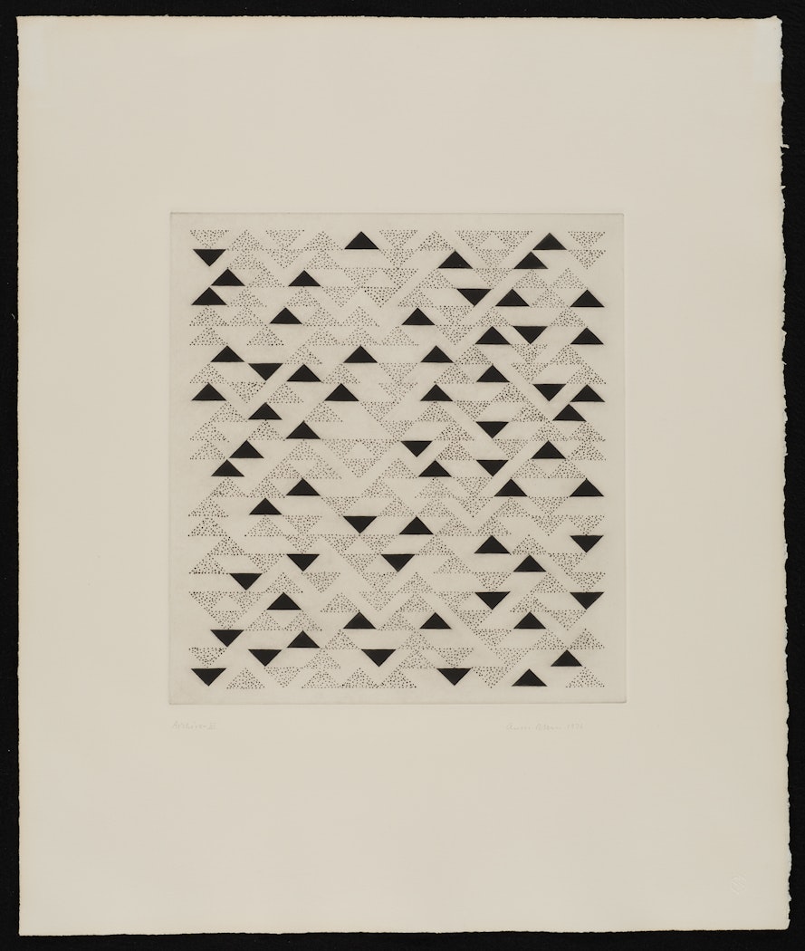 Triangulated Intaglio III