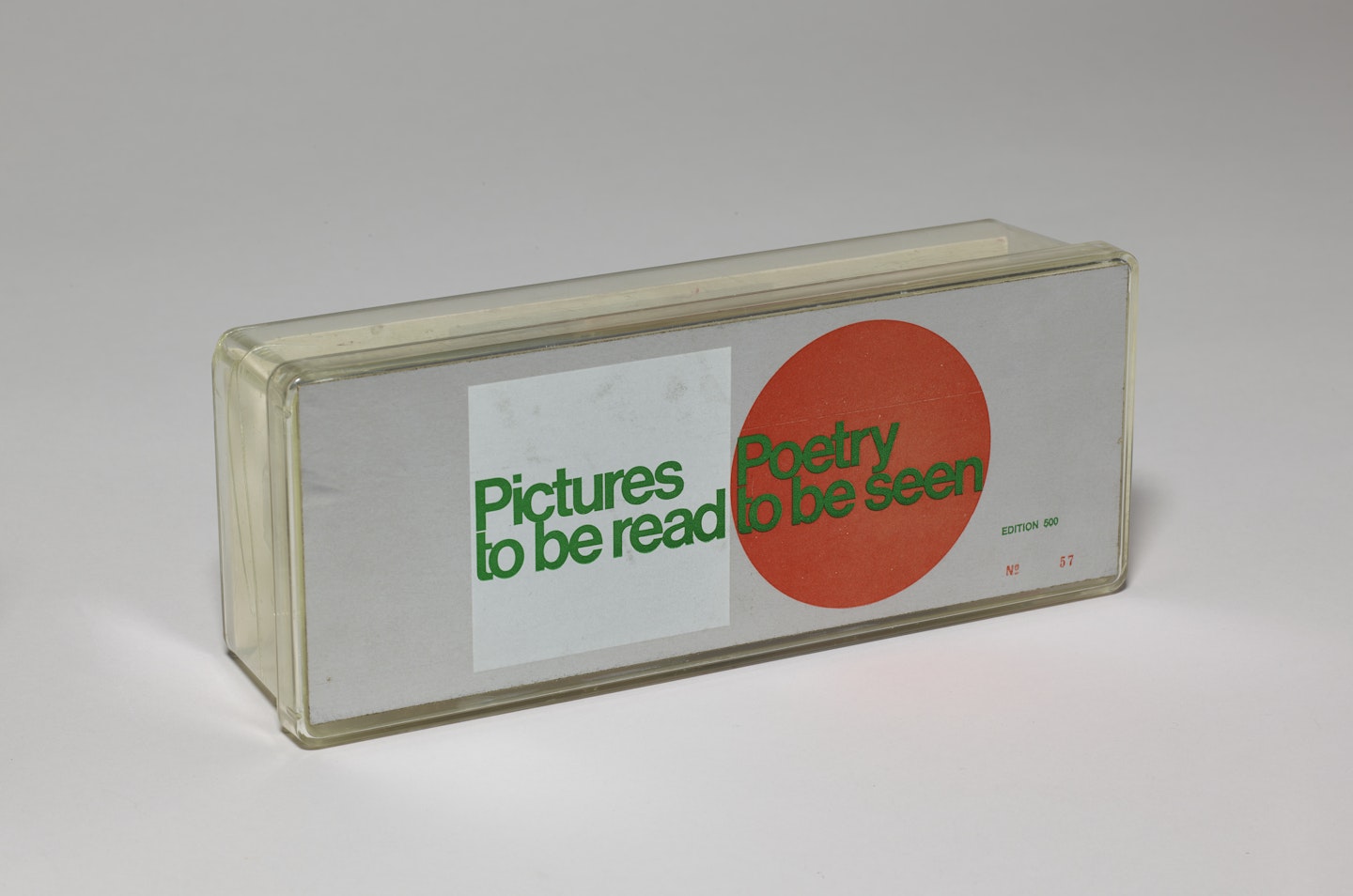 Pictures to Be Read Poetry to be Seen