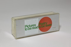 Pictures to Be Read Poetry to be Seen