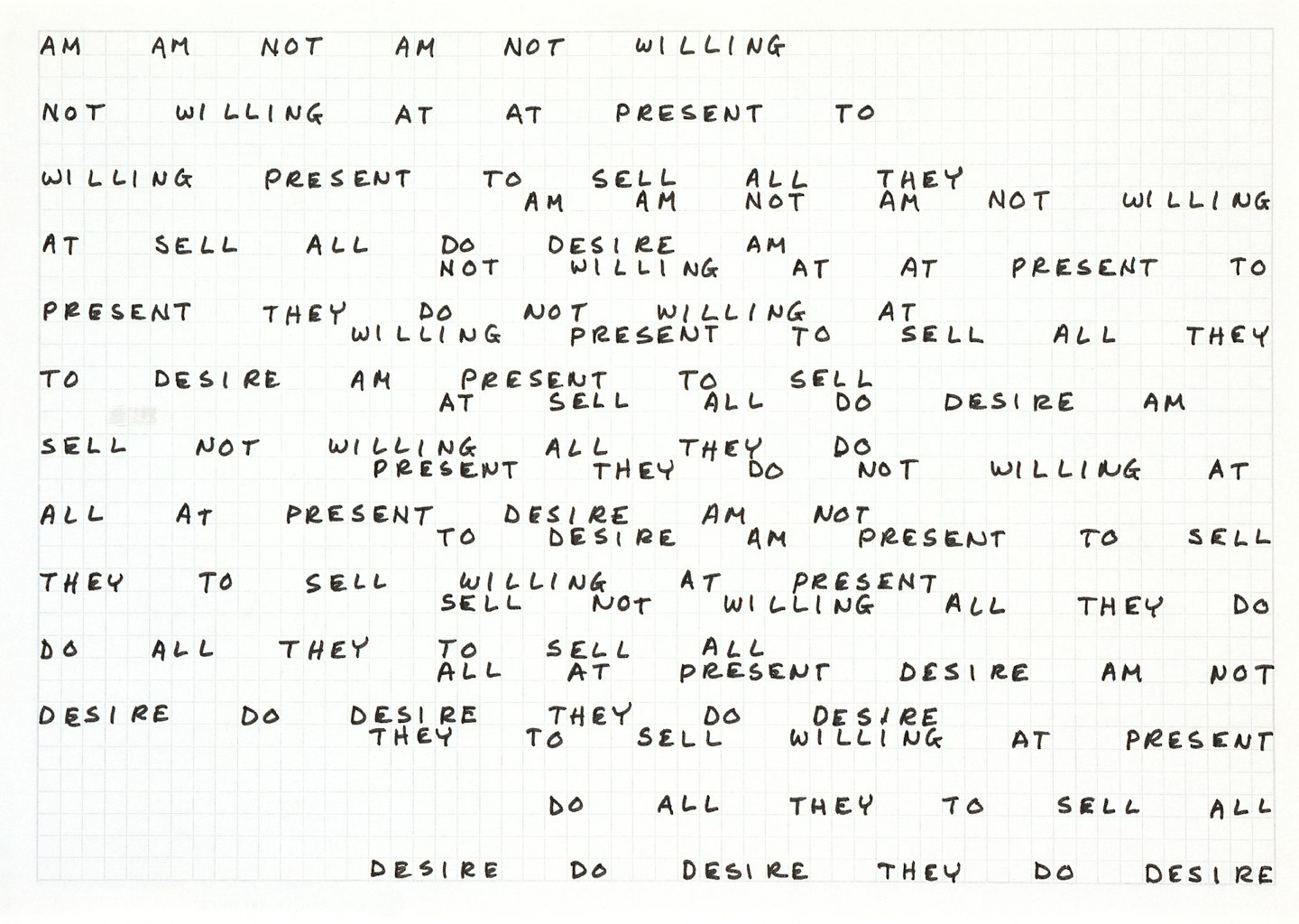 Am Am Not Am Not Willing