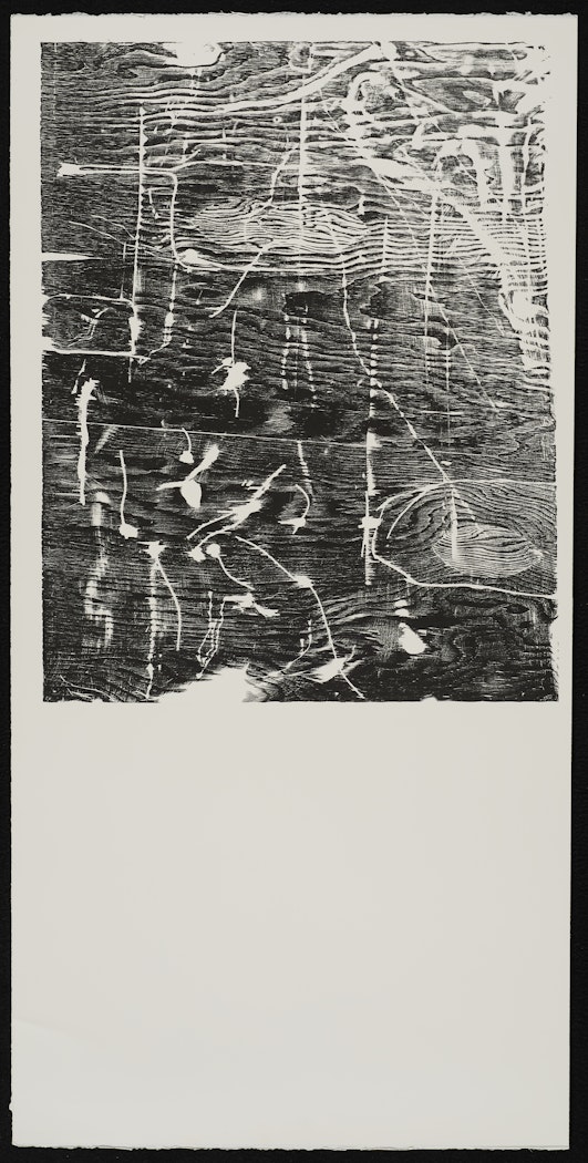 Essence Mulberry (one of set of four unsigned proofs from alternate woodblocks)