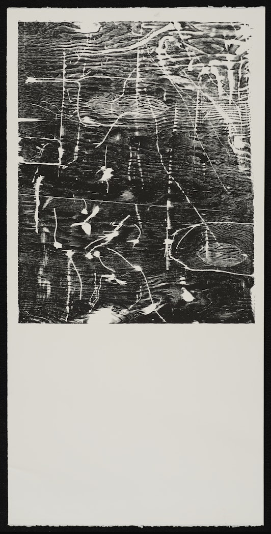 Essence Mulberry  (one of set of four unsigned proofs from alternate woodblocks)