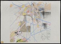 Drawing for 1960s from the Walking space in the exhibition Tokyo: Form and Spirit