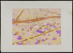 Drawing for Paradise from the Walking space in the exhibition Tokyo: Form and Spirit