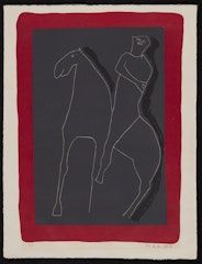 Cavalier, Rouge Et Moir