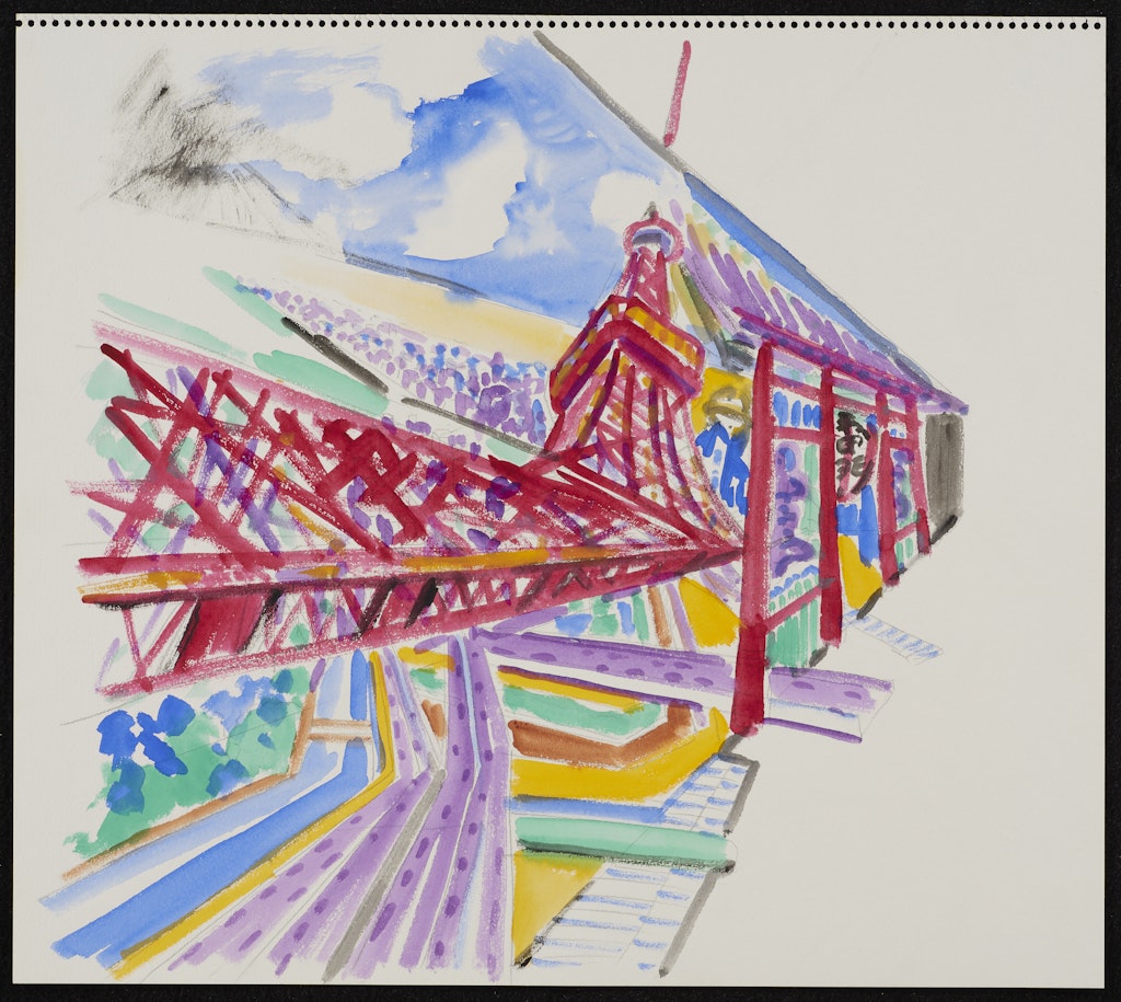 study for Walking Space from the exhibition Tokyo: Form and Spirit