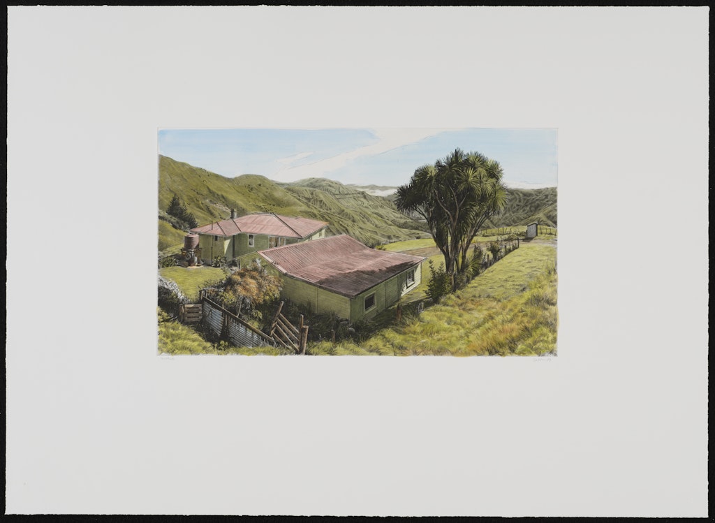 Red Roofs, North Island, New Zealand