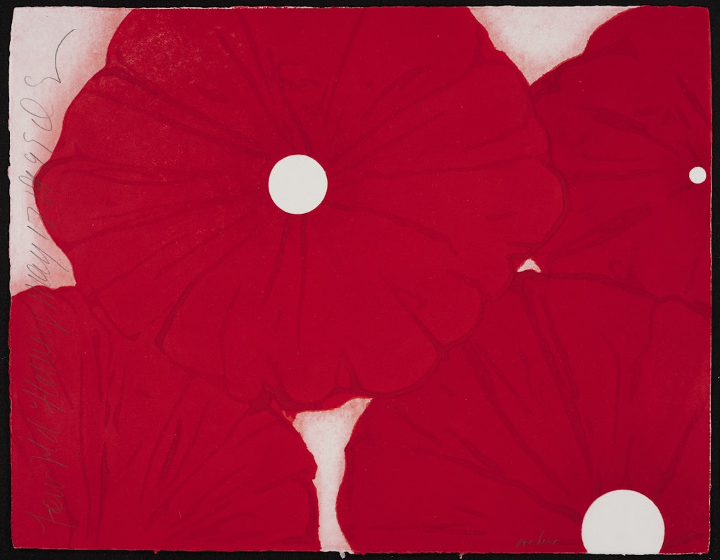 Four Red Flowers May 17 1999