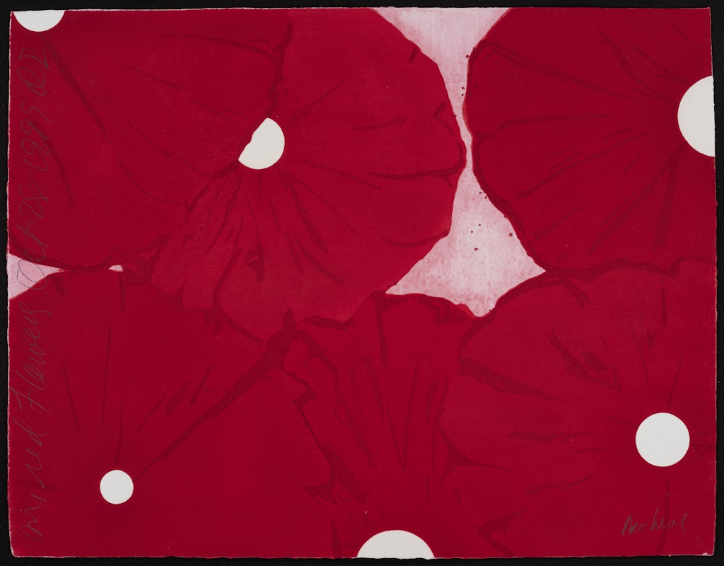 Six Red Flowers Oct 28 1999