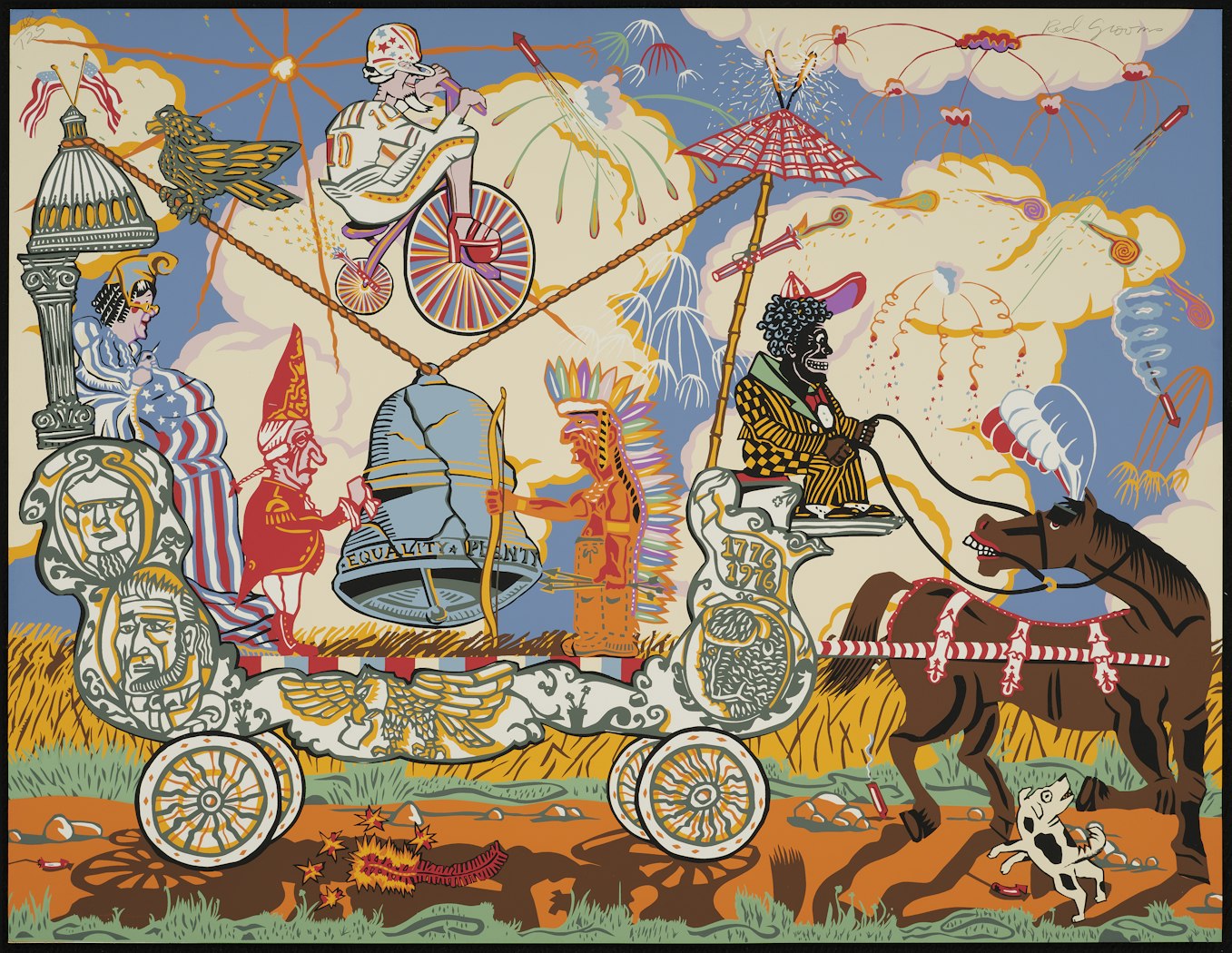 Bicentennial Bandwagon from Kent Bicentennial Portfolio