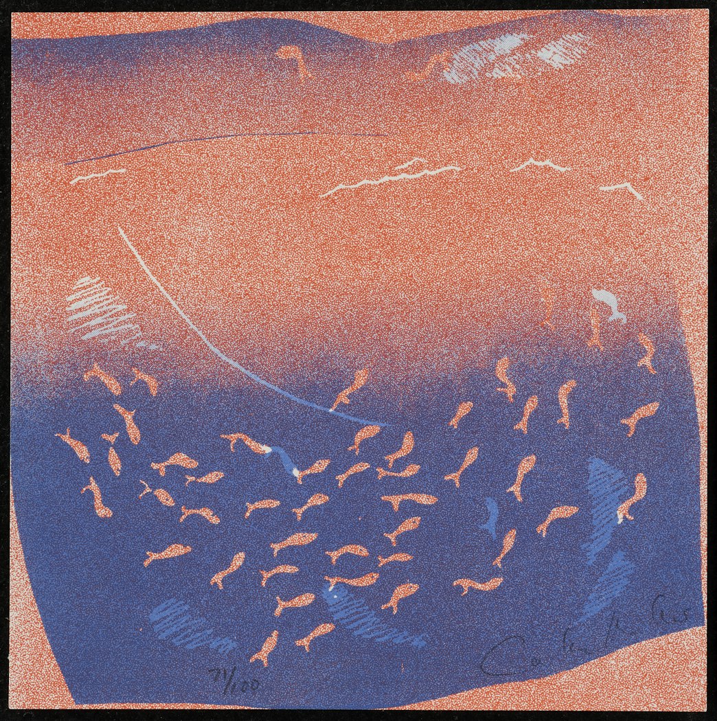 Salmon Run from portfolio Ten Prints by Ten Women