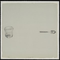 Glass Middle Left-Spoon Middle Right