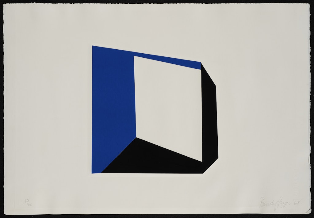 Blue and Black Frame