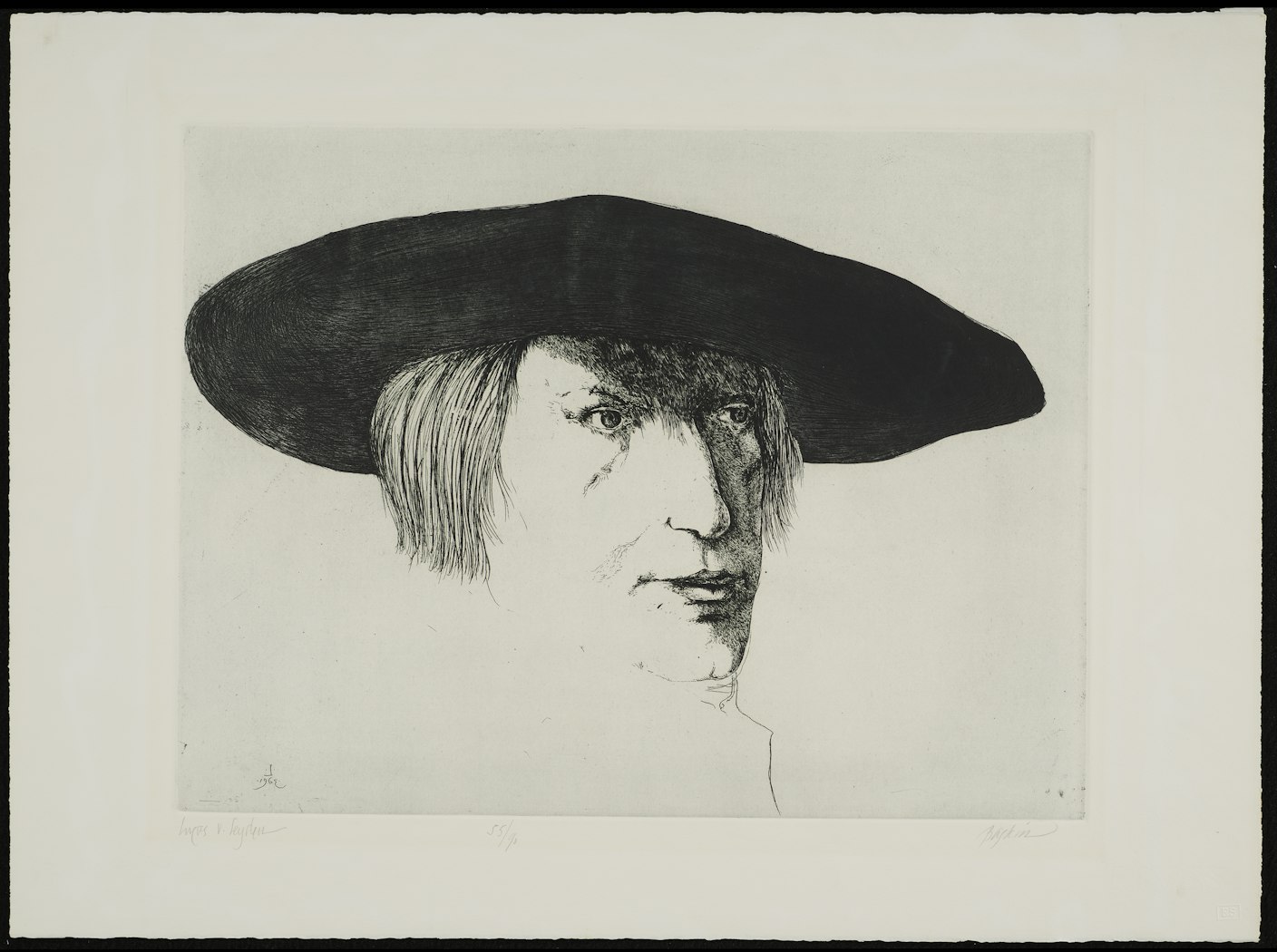 Portrait of Lucas Van Leiden