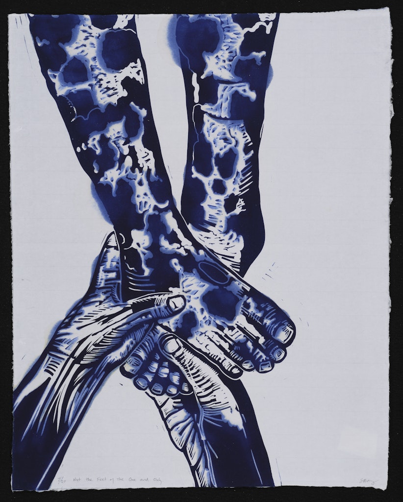 Not the Feet of the One and Only