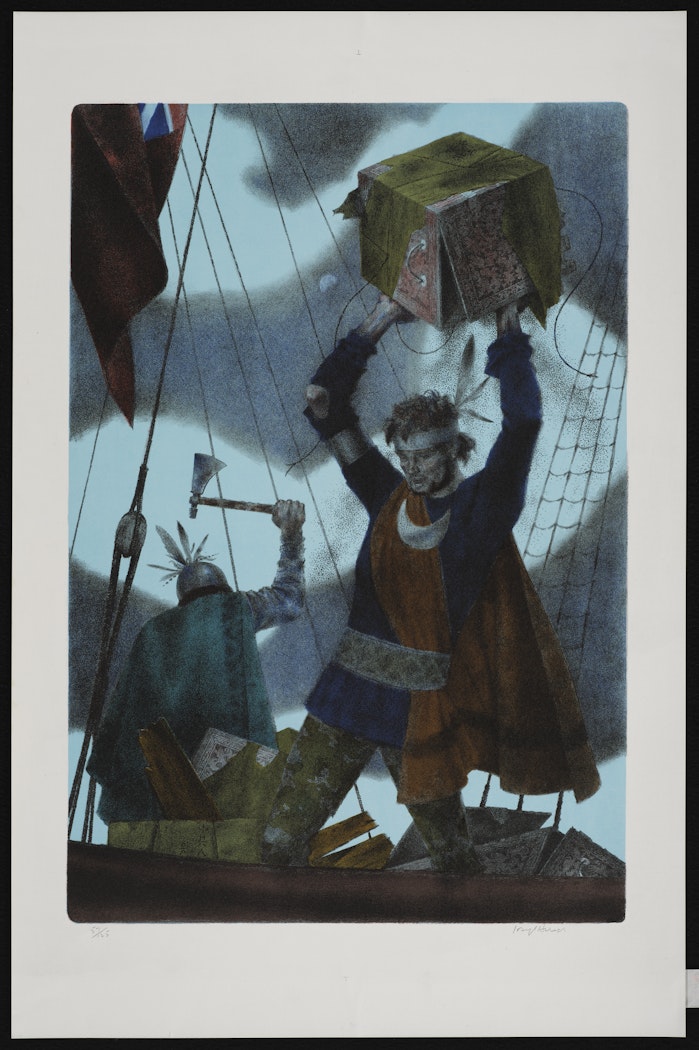 The Boston Tea Party from Kent Bicentennial Portfolio