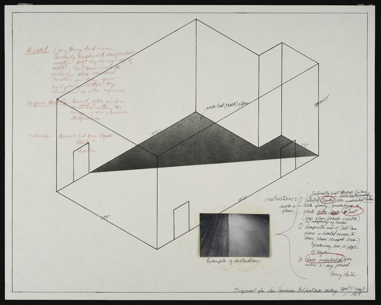 Proposal for San Francisco Art Institute Gallery April 11/May 2
