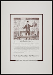 title page and portfolio box for Grafik des Kapitalistischen Realismus (Graphics of Capitalist Realism)
